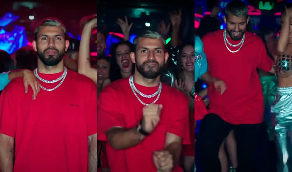 Sergio Agüero participó en un videoclip musical en 2019. Foto: captura Youtube