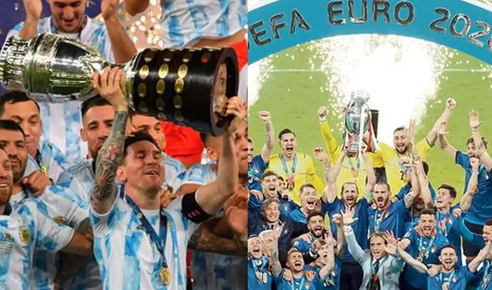 Argentina aseguró su presencia en Qatar 2022 en noviembre pasado. Italia luchará por su pase en el repechaje de Europa. Foto: Composición LR Argentina aseguró su presencia en Qatar 2022 en noviembre pasado. Italia luchará por su pase en el repechaje de Europa. Foto: Composición LR