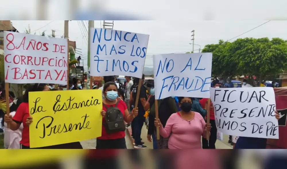 La población pidió a las autoridades regionales inttervenir en este caso. Foto: Daniel Ruiz