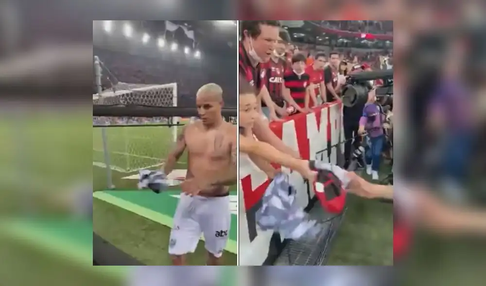 Athletico Paranaense vs. Mineiro. Foto: Captura @geglobo Athletico Paranaense vs. Mineiro. Foto: Captura @geglobo