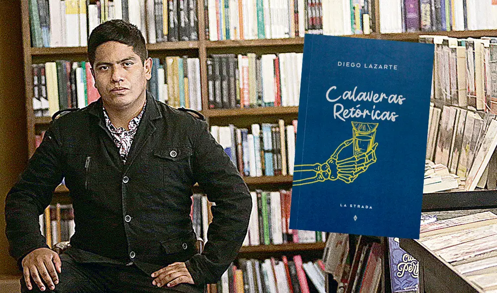 El poemario está influenciado en las calaveras literarias de México, con un lenguaje cáustico, irónico, de humor inapelable. Foto: composición LR