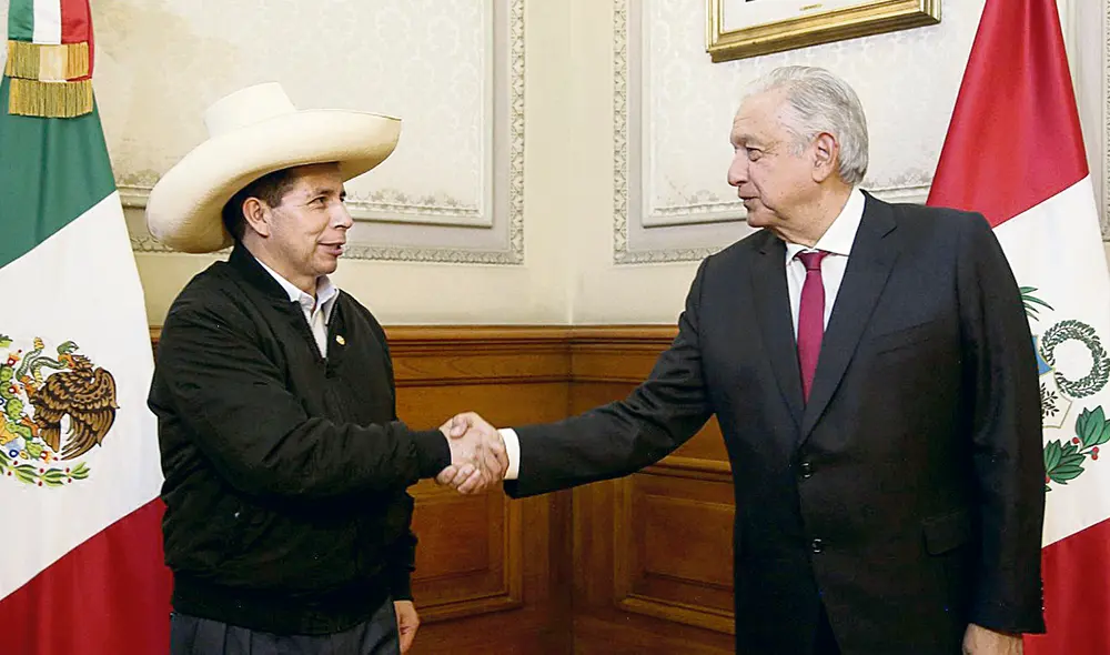 Nexos. La primera cita entre Castillo y López Obrador fue el 18 de setiembre en México. Foto: difusión Nexos. La primera cita entre Castillo y López Obrador fue el 18 de setiembre en México. Foto: difusión