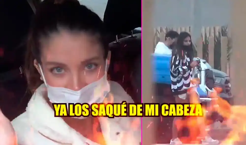 Flavia Laos habló sobre el presunto romance entre Luciana Fuster y Patricio Parodi. Foto: captura/Willax