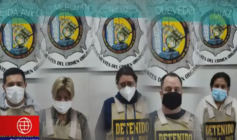 PNP capturó a los criminales el último 18 de noviembre. Foto: captura de América PNP capturó a los criminales el último 18 de noviembre. Foto: captura de América