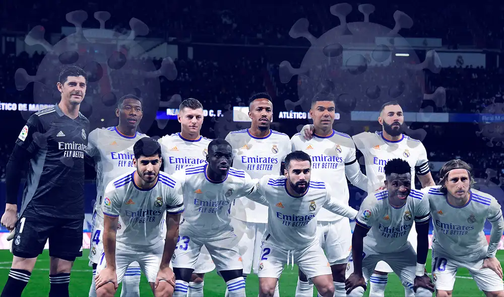 Real Madrid es líder la liga española con 42 puntos. Foto: composición/ AFP