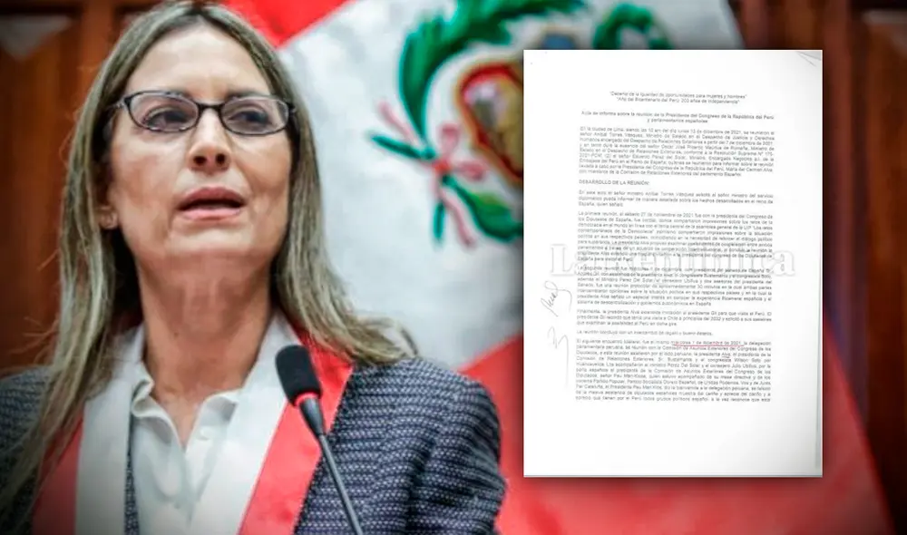 María del Carmen Alva preside la Mesa Directiva del Congreso desde julio de este año. Foto: Congreso