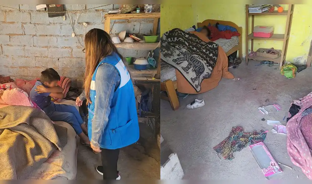 La Policía informó que los menores salían a trabajar antes de las 8.00 a. m., y regresaban a las 8.00 p. m.. No estudiaban, pese a estar en edad escolar. Foto: composición La República/PNP