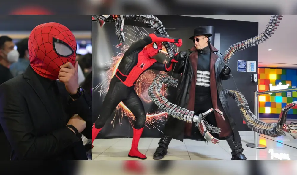 Spider-Man: no way home tiene como protagonistas a Tom Holland y Zendaya. Foto: composición/Me gusta el cine/Escuadrón vintage drovi ggz