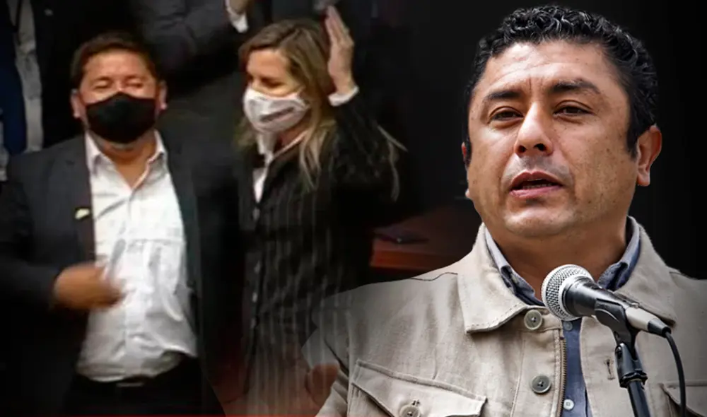 A Guillermo Bermejo se sumó la renuncia de Hamlet Echevarría al oficialismo. En las próximas horas se podrían concretar más salidas. Foto: Composición Fabrizio Orosco / GLR A Guillermo Bermejo se sumó la renuncia de Hamlet Echevarría al oficialismo. En las próximas horas se podrían concretar más salidas. Foto: Composición Fabrizio Orosco / GLR