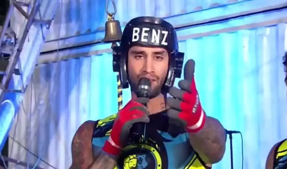 Jota Benz ya no podrá competir por el título de mejor 'guerreo' 2021. Foto: captura América TV