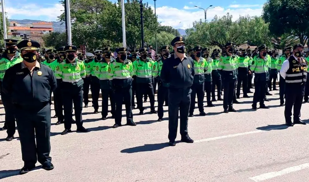 Cajamarca es una de las ciudades más seguras del país con 7.8 de victimización, según los indicadores del INEI. Foto: PNP Cajamarca Cajamarca es una de las ciudades más seguras del país con 7.8 de victimización, según los indicadores del INEI. Foto: PNP Cajamarca