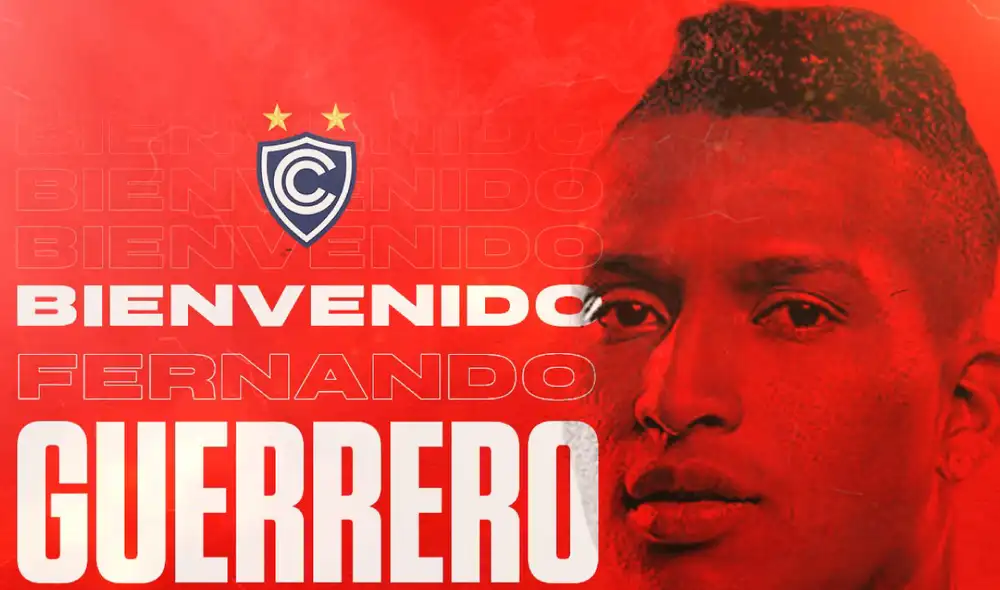 Fernando Guerrero llega de Independiente del Valle. Foto. Cienciano.