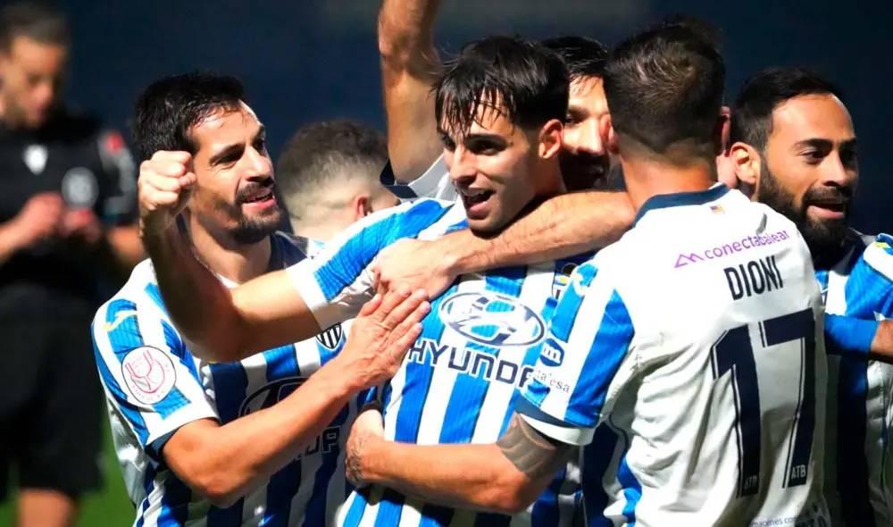 Getafe fue eliminado por Atlético Baleares por la Copa del Rey. Foto: AFP
