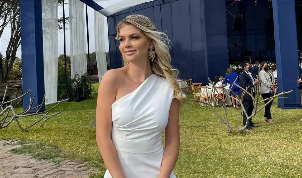 Brunella Horna se conectó virtualmente con el programa En boca de todos. Foto: Brunella Horna/ Instagram