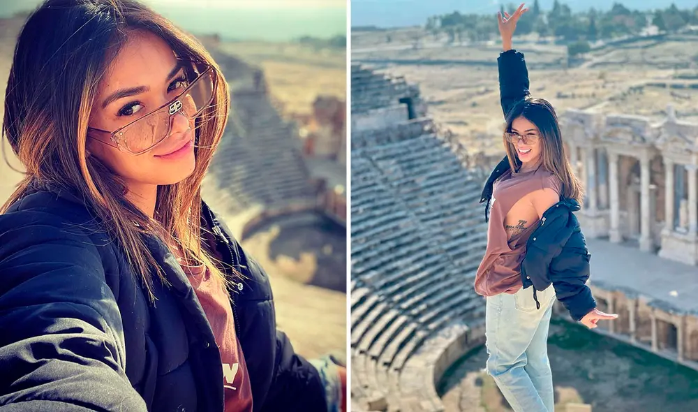 Shirley Arica y Austin Palao fueron los concursantes peruanos de El poder del amor. Foto: Instagram/Shirley Arica