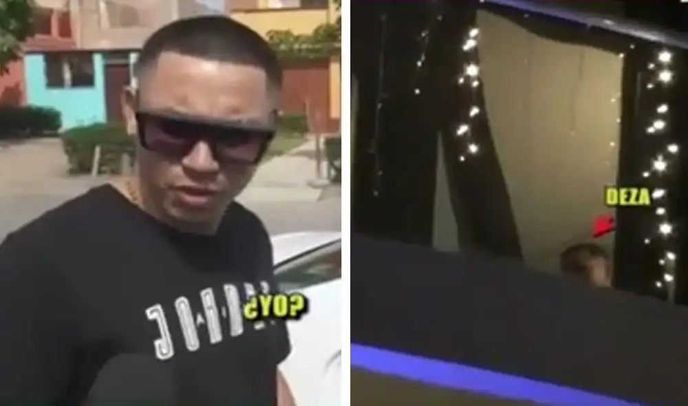 Jean Deza fue captado dentro de un hotel con una mujer que no es su novia. Foto: captura ATV