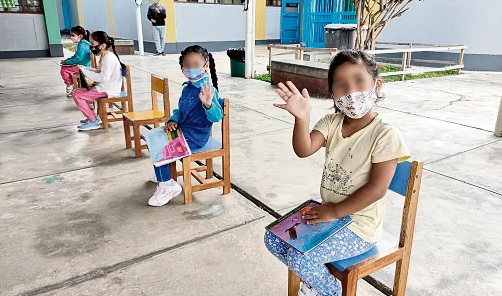 Vuelven. El retorno a las escuelas en las vacaciones servirá para la socialización de los niños. Foto: difusión