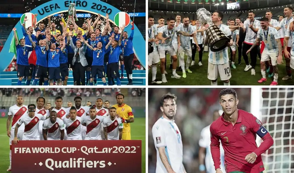 Todas la selecciones de la UEFA y de Conmebol jugarían en un mismo torneo. Foto: Composición LR/UEFA/Conmebol.