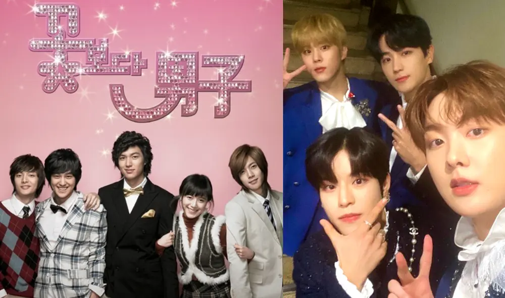 "Paradise" de Boys over flowers fue lanzada originalmente por T-MAX. Foto: composición KBS