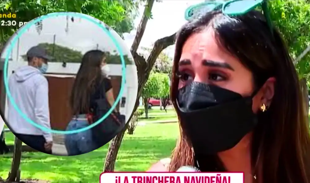 "No va por ningún otro lado, somos papás de Mía", dijo Melissa Paredes. Foto: composición Willax/captura Latina