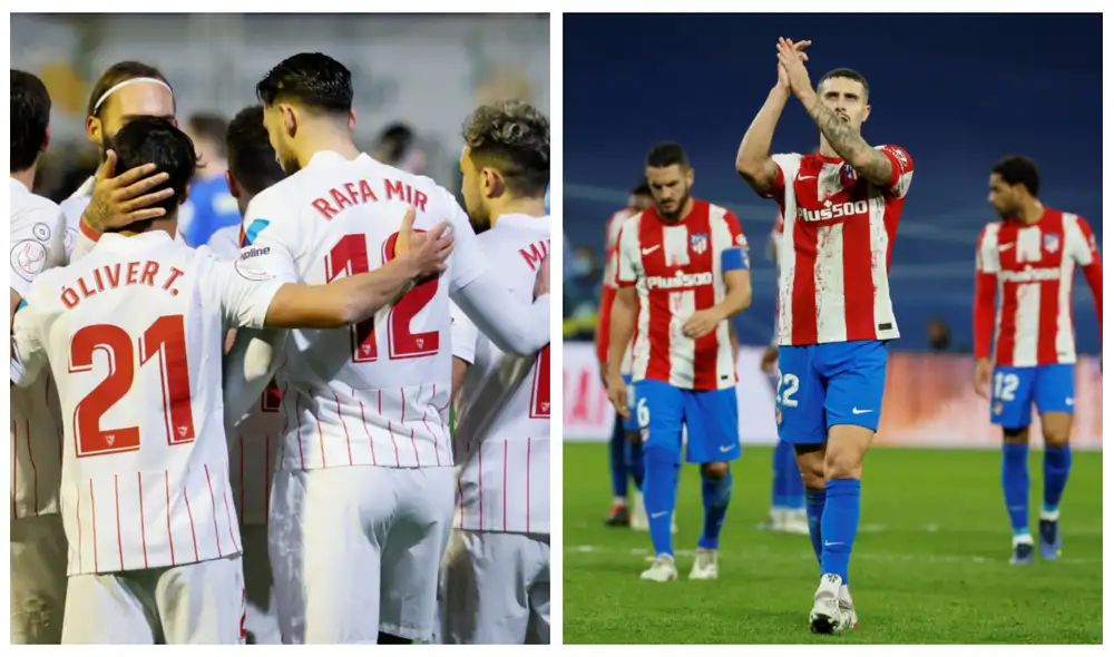 Conoce AQUÍ todos los detalles del encuentro entre Sevilla vs. Atlético Madrid por LaLiga Santander de España. Foto: composición EFE