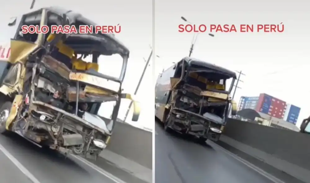 El clip que fue compartido por @elchinohabla sorprendió a miles de conductores y usuarios en cuestión de segundos. Foto: captura de TikTok