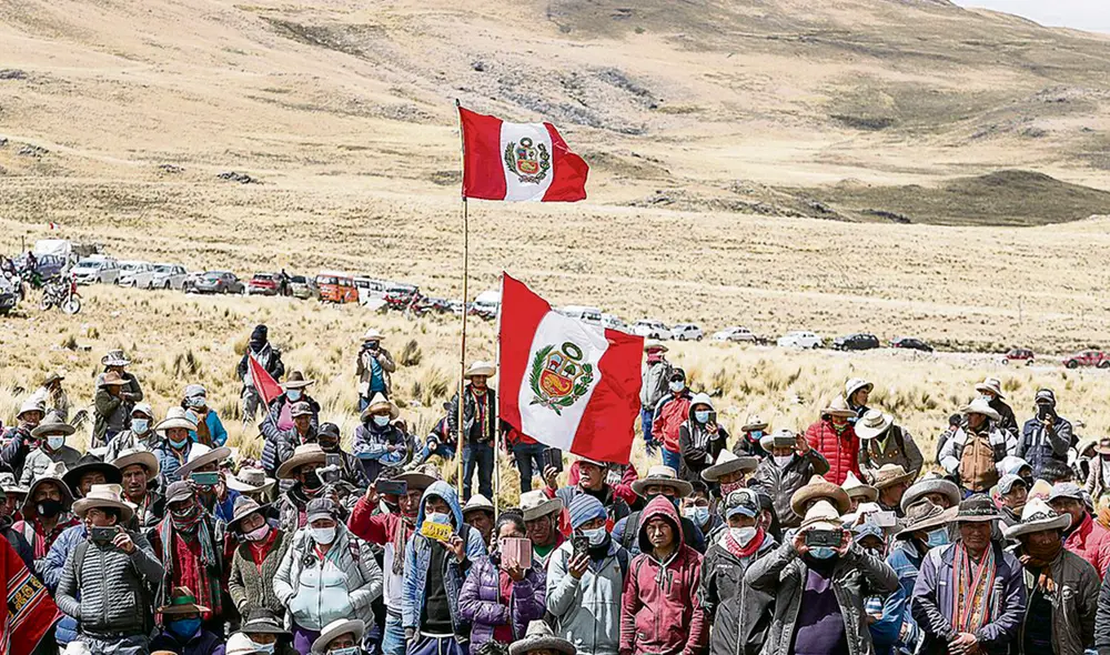 Pobladores aseguran que no son antimineros, pero esperan que "se respeten sus derechos". Foto: difusión