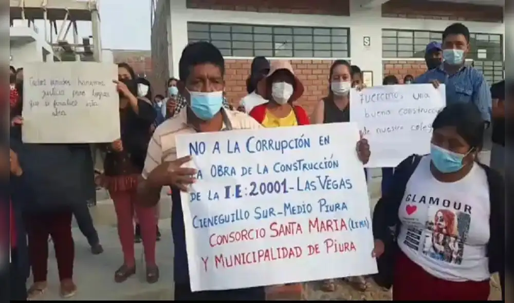 Padres de familia protestan para exigir construcción de colegio ...