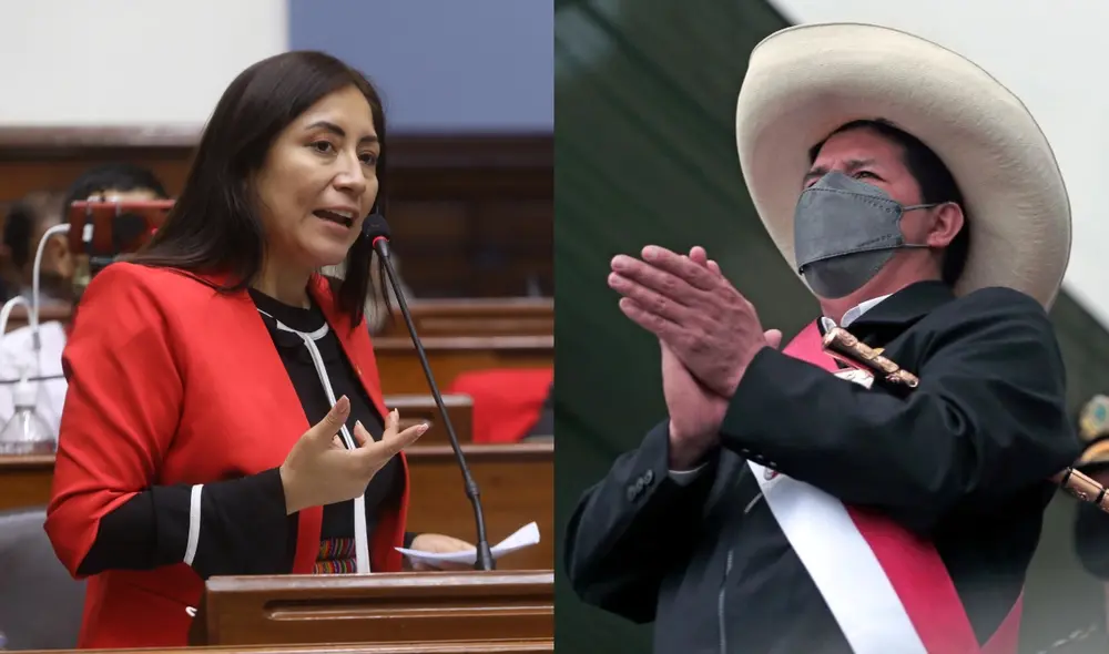 "Aprendamos a respetar la presunción de inocencia y la reputación de las personas”, indicó Kelly Portalatino. Foto: composición/Congreso/Presidencia