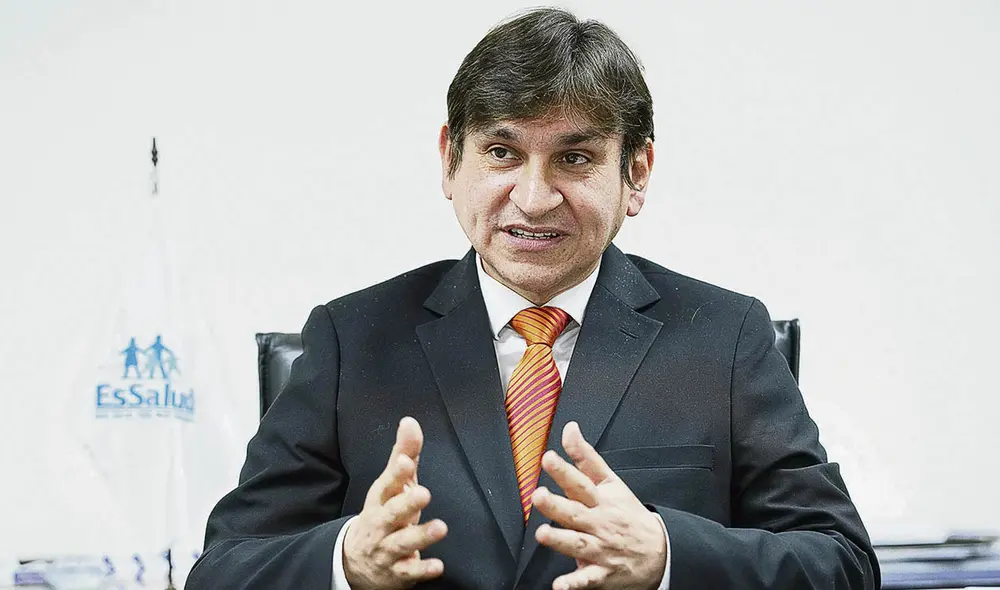 Gerente. Miranda dice que están reforzando la respuesta de Essalud en Lambayeque. Foto: difusión Gerente. Miranda dice que están reforzando la respuesta de Essalud en Lambayeque. Foto: difusión