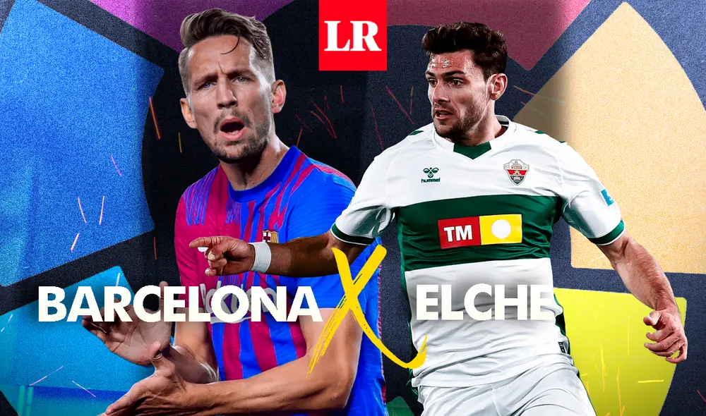 Barcelona se encuentra en la octava casilla y buscará ascender cuando enfrente al Elche. Foto: composición GLR Barcelona se encuentra en la octava casilla y buscará ascender cuando enfrente al Elche. Foto: composición GLR