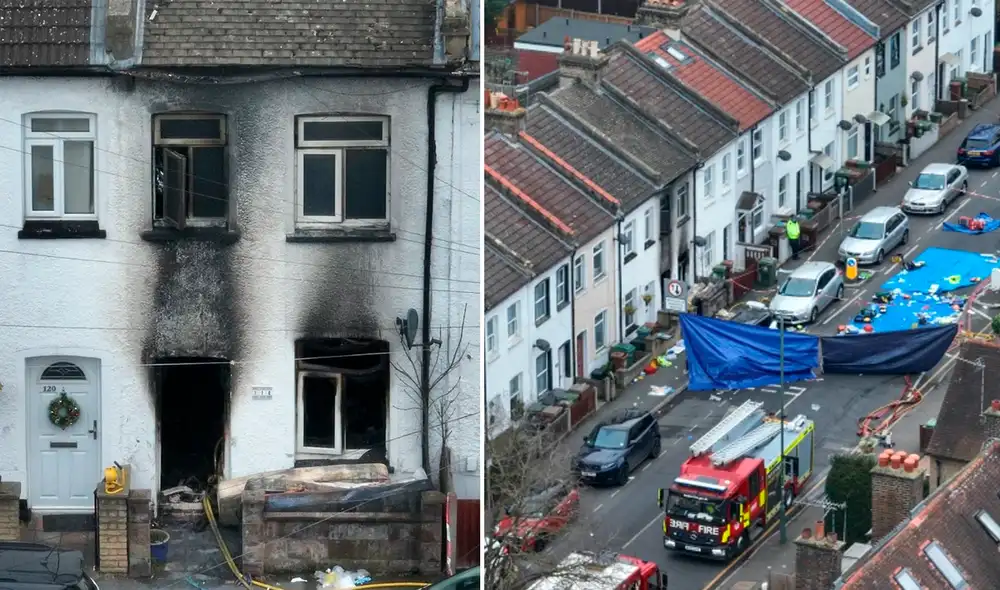 Deveca Rose, madre de las víctimas, vivía sola con sus hijos y trabajaba como cuidadora para el Servicio de Salud de Inglaterra. Foto: composición/The Sun