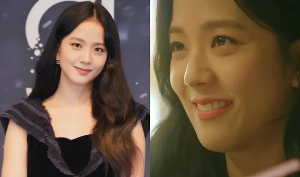 Jisoo es Youngro en su primer protagónico para K-dramas. La idol de BLACKPINK comparte pantallas con el conocido actor Jung Hae In. Foto: composición jTBC