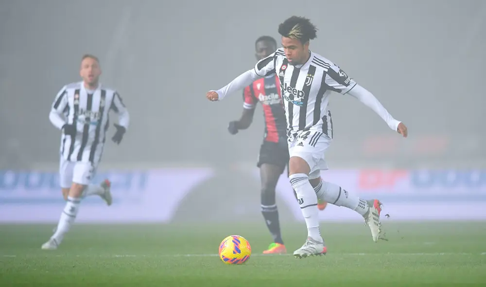 En la neblina, Juventus abrió el marcador al inicio del partido. Foto: Juventus FC