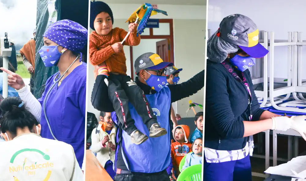 Migrantes venezolanos asisten a la población de zonas donde el Estado no llega. Foto: composición/Chance Para Sumar