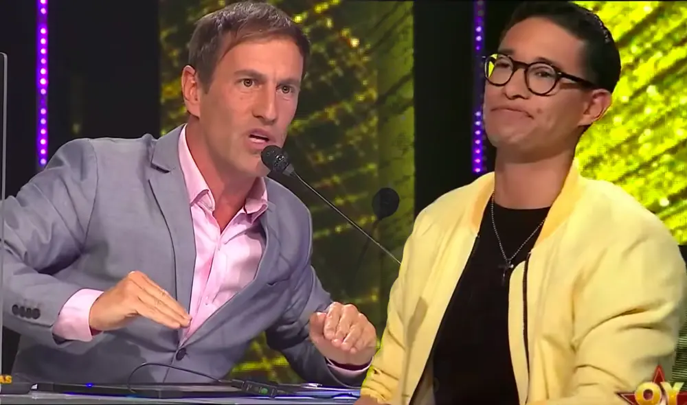 El enfrentamiento inició porque Tony Succar recomendó a Daniel Córdova (’Bad Bunny) utilizar el programa Autotune para poder mejorar su desempeño. Foto: captura Latina