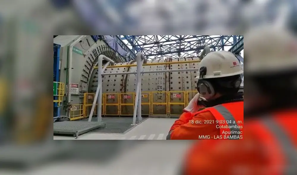 Arenas Farfán espera que muy pronto se de una solución para que nuevamente Las Bambas entre en producción y así pueda dar mayores beneficios al país y a la región Apurímac. Foto: captura de video Las Bambas