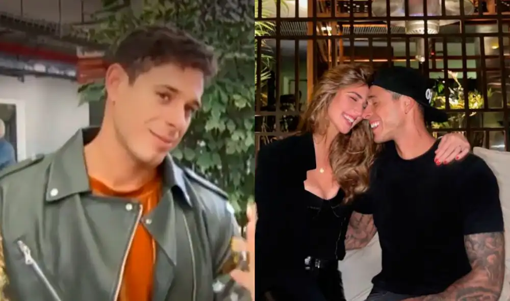 Hugo García tratará de no exponer su romance con la hija de Bárbara Cayo para evitar futuras especulaciones. Foto: composición Hugo García/Instagram, captura América TV. Hugo García tratará de no exponer su romance con la hija de Bárbara Cayo para evitar futuras especulaciones. Foto: composición Hugo García/Instagram, captura América TV.