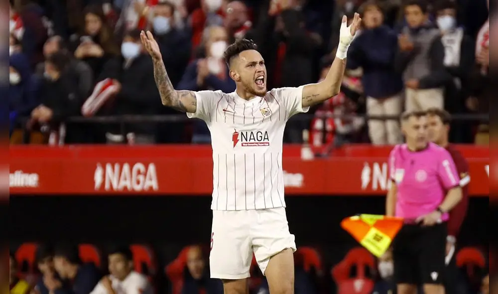 Lucas Ocampos marcó el tanto del triunfo a los 88 minutos. Foto: Twitter LaLiga