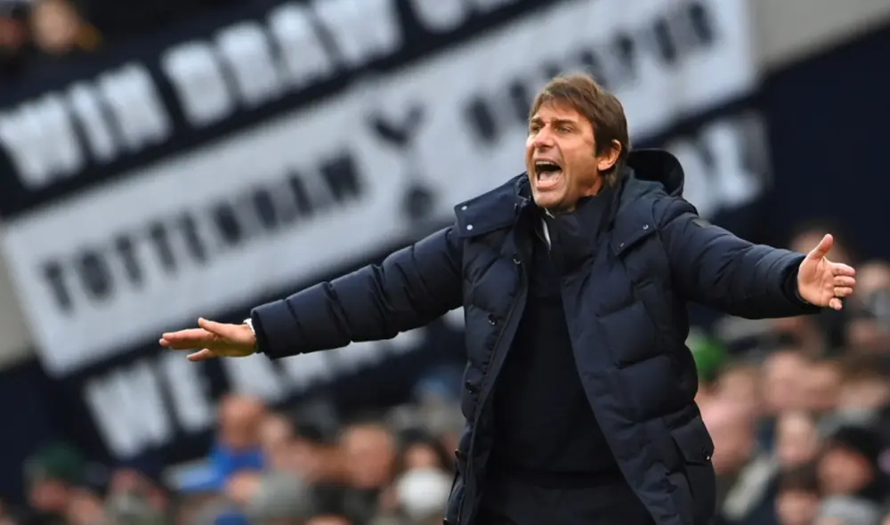 Antonio Conte dirige a los spurs desde noviembre. Foto: EFE