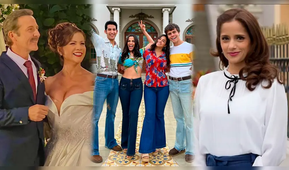 Actores de De vuelta al barrio se despiden de su audiencia tras varios meses de estar al aire. Foto: composición/Melania Urbina/Paul Martin/Santiago Suárez/Instagram