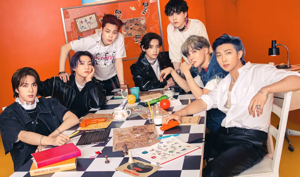 El septeto BTS repite nominación en la categoría de los BRIT. ¿Podrán alzar este año el premio? Foto: BIGHIT