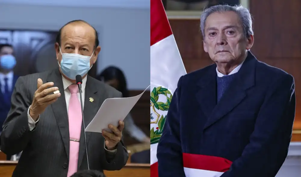 El congresista Wilmar Elera cuestionó que el ministro Carlos Gallardo no de un paso al costado en el Ministerio de Educación. Foto: composición Congreso / Presidencia. El congresista Wilmar Elera cuestionó que el ministro Carlos Gallardo no de un paso al costado en el Ministerio de Educación. Foto: composición Congreso / Presidencia.