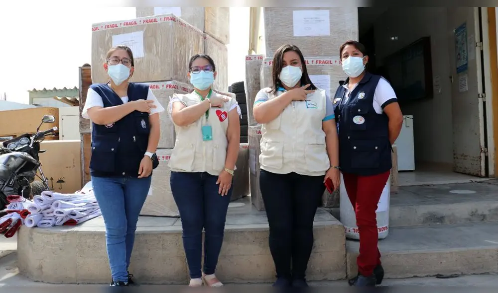 Equipos donados servirán para complementar campaña de vacunación contra la COVID-19 en Lambayeque. Foto: Geresa.