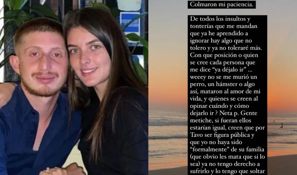 Nerea Godínez: “No se murió un perro, se murió el amor de mi vida”. Foto: composición/ La República/ Instagram Nerea Godínez