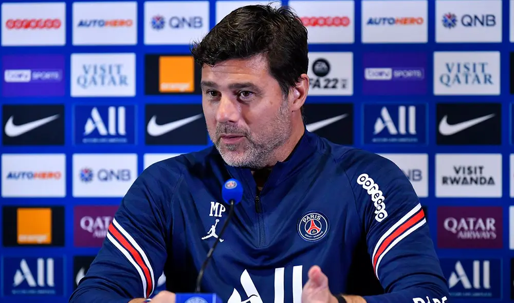 Pochettino está próximo a cumplir un año como DT de los parisinos. Foto: PSG