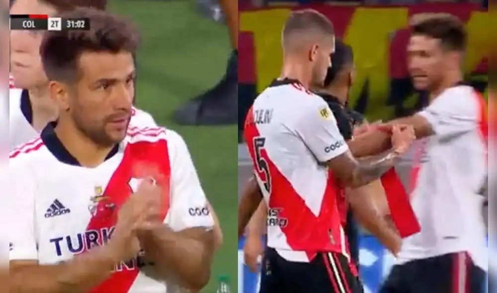 Leo Ponzio ganó dos Copas Libertadores con River Plate. Foto: captura ESPN Leo Ponzio ganó dos Copas Libertadores con River Plate. Foto: captura ESPN