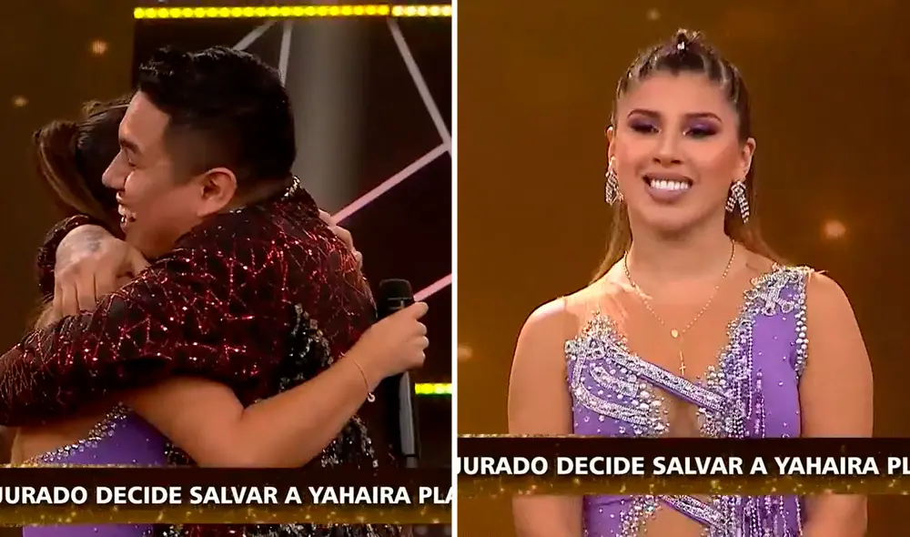 Yahaira Plasencia en El artista del año. Foto: composición/captura de América TV