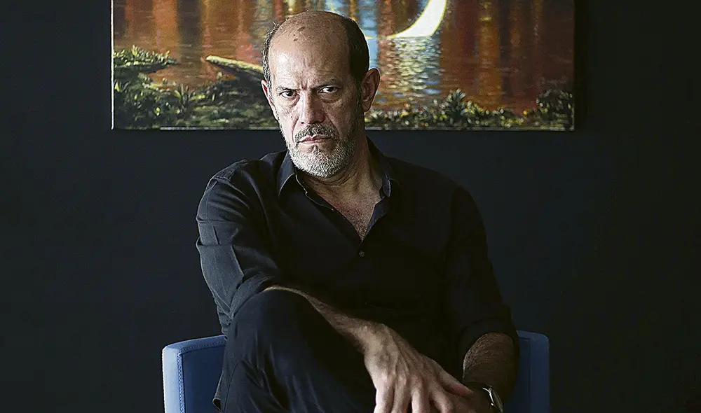 Artista. Gino Ceccarelli Bardales. Foto: Gerardo Marín/La República