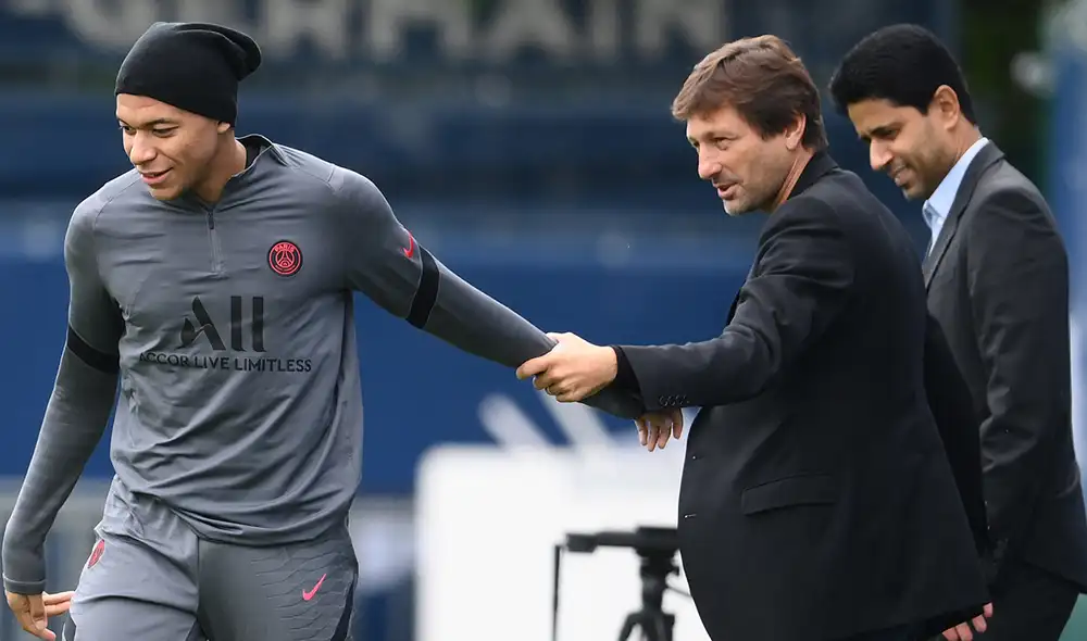 Leonardo es director deportivo del PSG desde el 2019. Foto: AFP